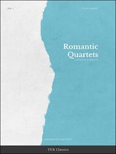 Romantic Quartets of Progressive Difficulty, Vol. 1 Flute Quartet cover